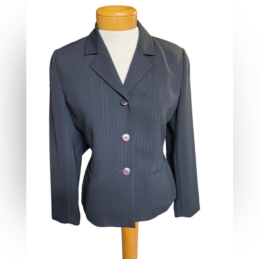 Woman’s Suit Jacket with Sparkly Embellishments